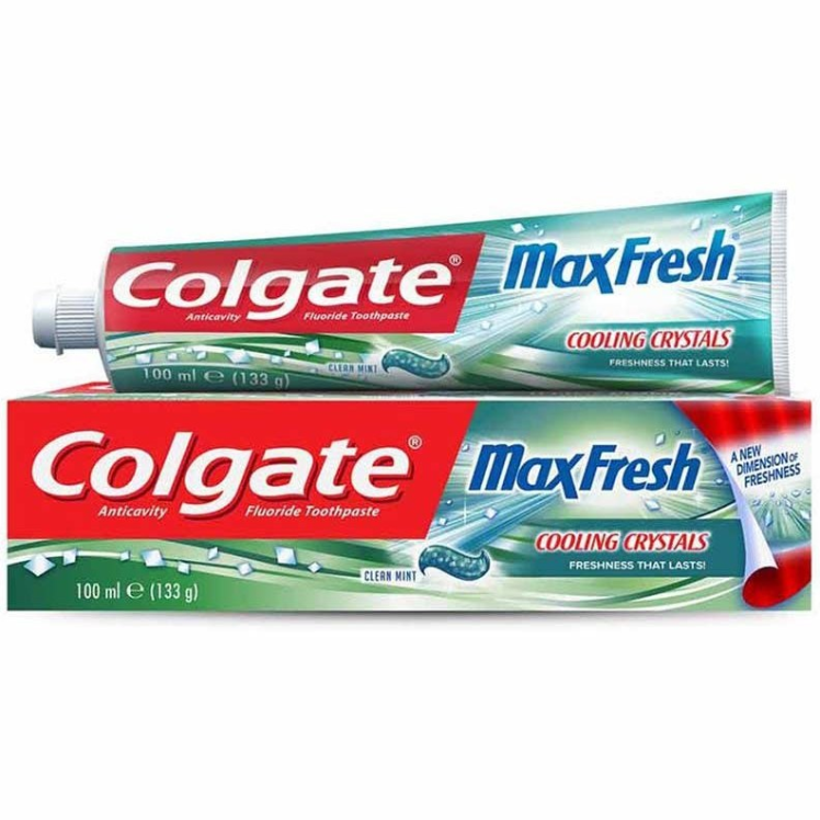 خمیر دندان کلگیت مدل COLOGATE مکس فرش با عطر و طعم نعناع